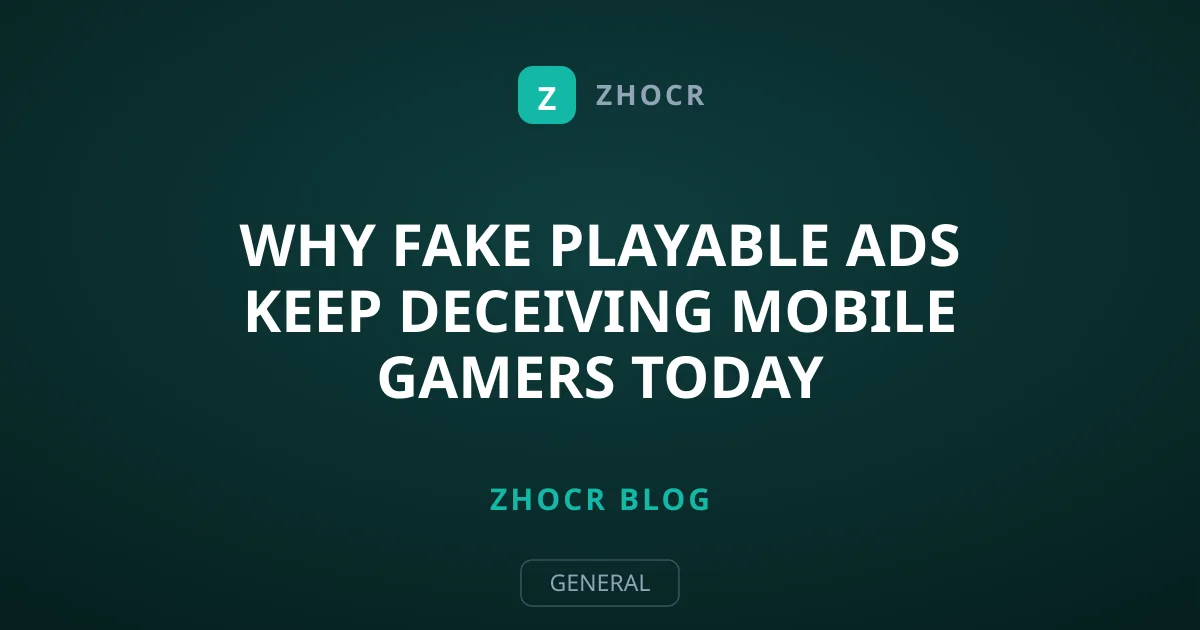 Why Fake Playable Ads Keep Deceiving Mobile Gamers Today